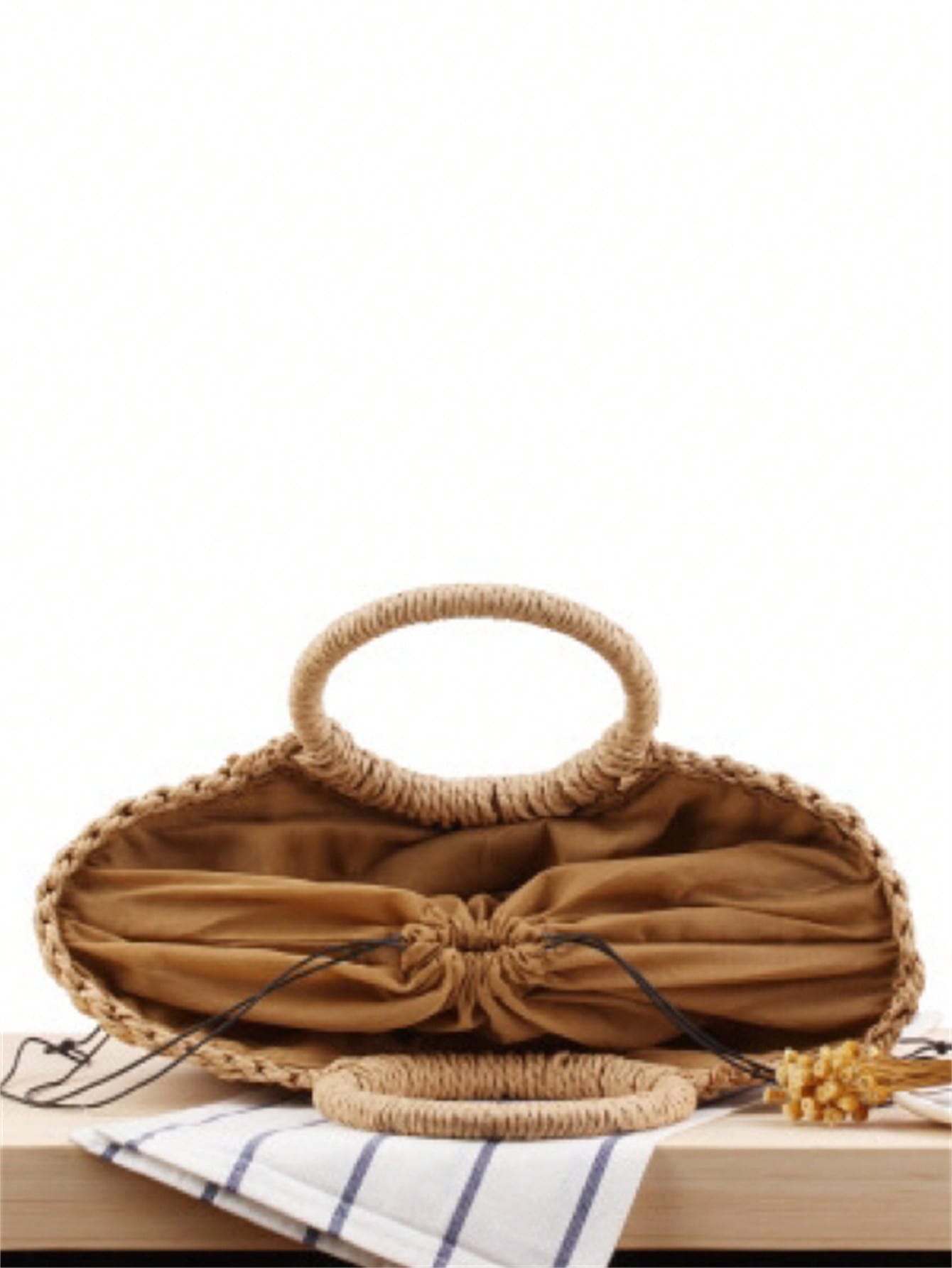 Bolsa de Palha Alma Bohemia - Indra Moda Indiana