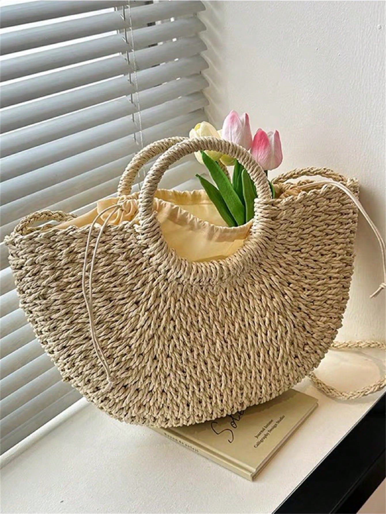 Bolsa de Palha Alma Bohemia - Indra Moda Indiana
