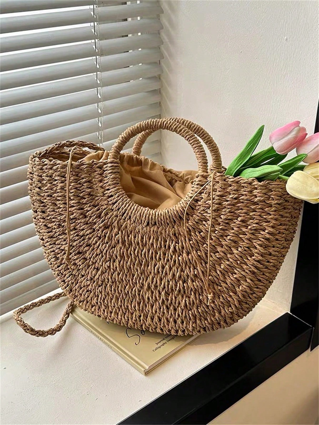 Bolsa de Palha Alma Bohemia - Indra Moda Indiana