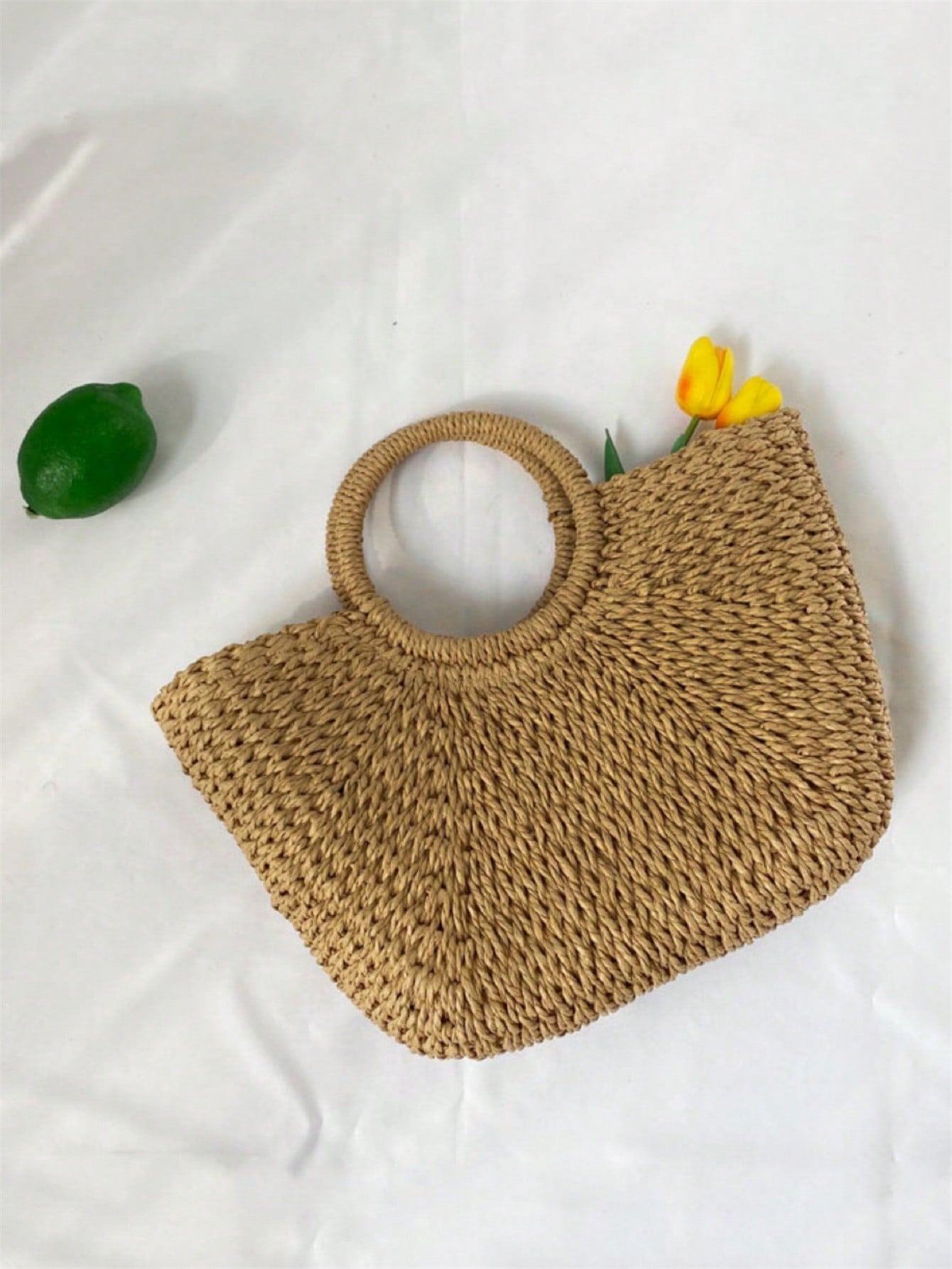 Bolsa de Palha Alma Bohemia - Indra Moda Indiana