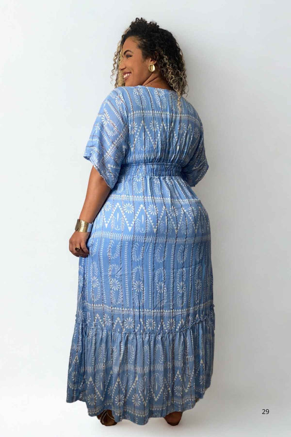 Vestido Boho Aurora Celeste