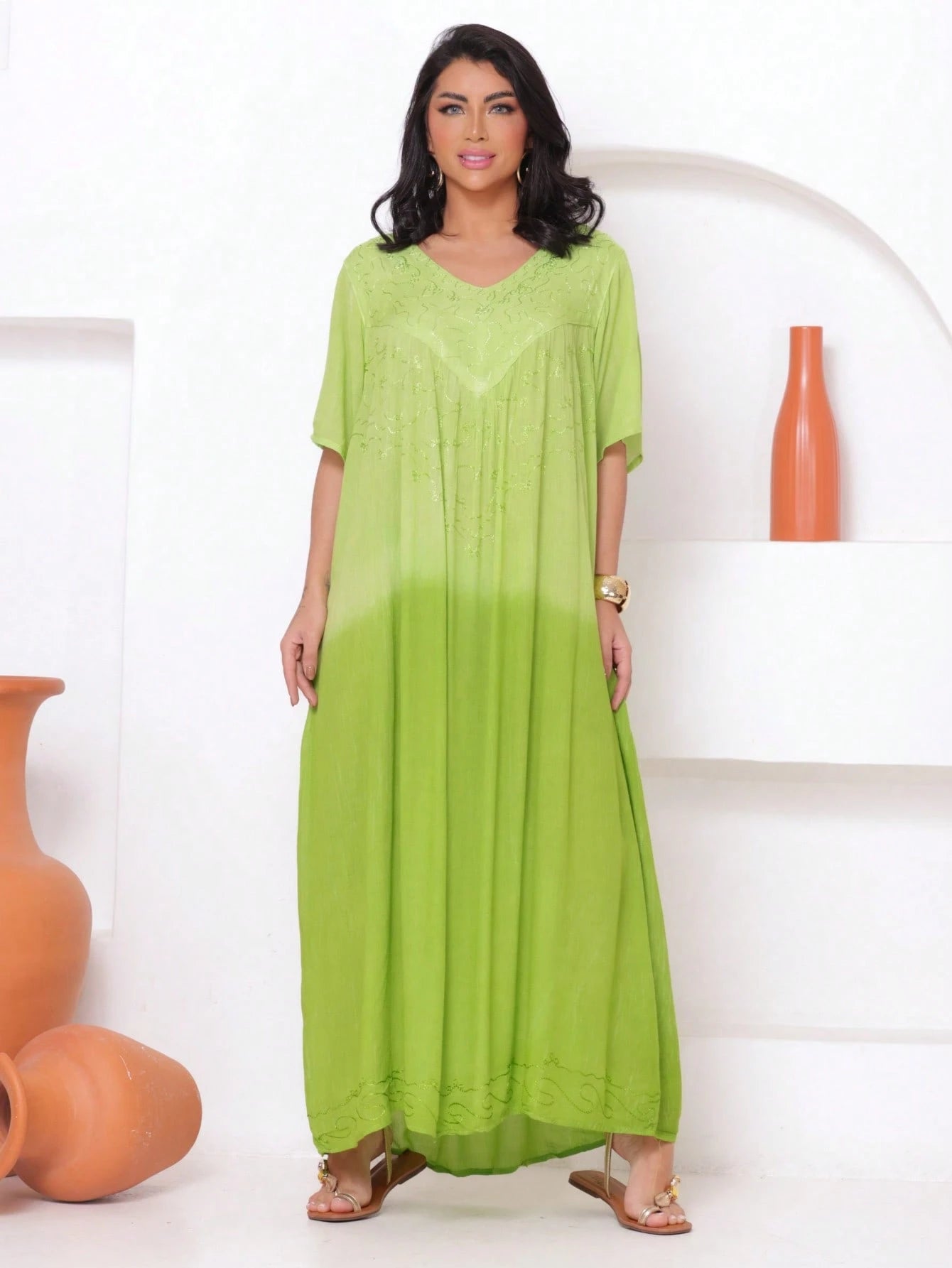 Vestido Boho Conforto Plus Size Tay - die - Indra Moda Indiana