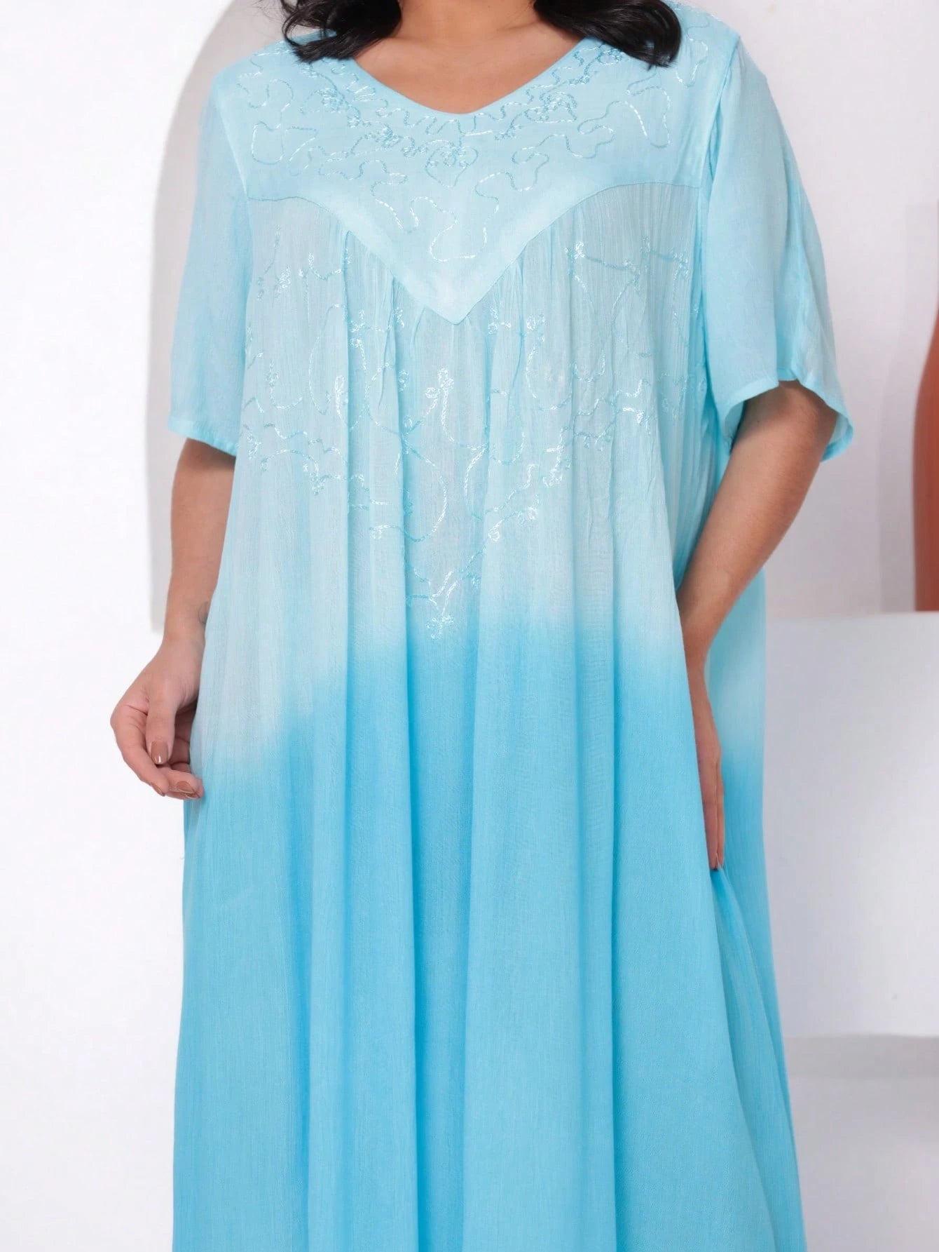 Vestido Boho Conforto Plus Size Tay - die - Indra Moda Indiana