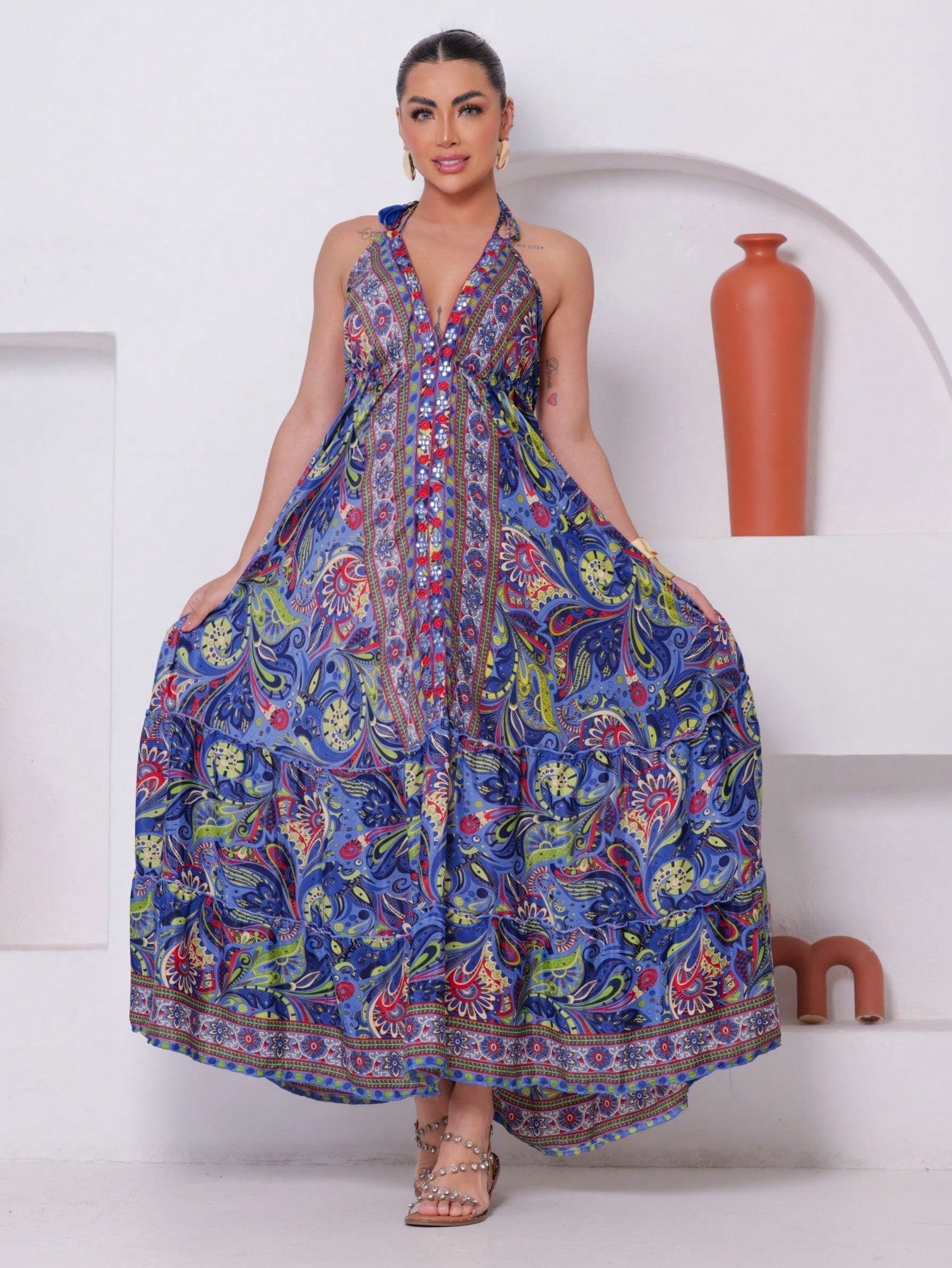 Vestido Brisa Tropical - Indra Moda Indiana