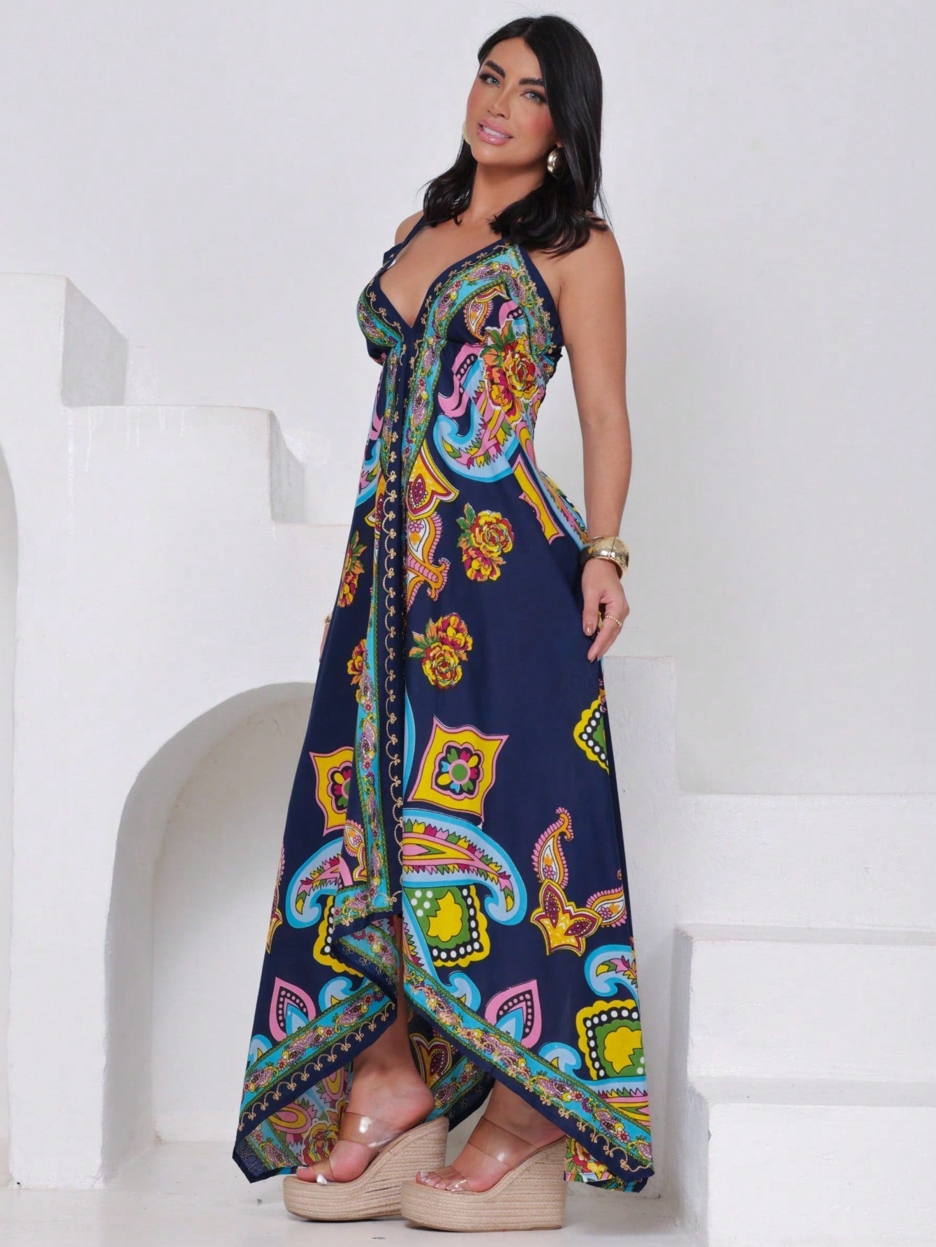 Vestido Encanto Noturno - Indra Moda Indiana