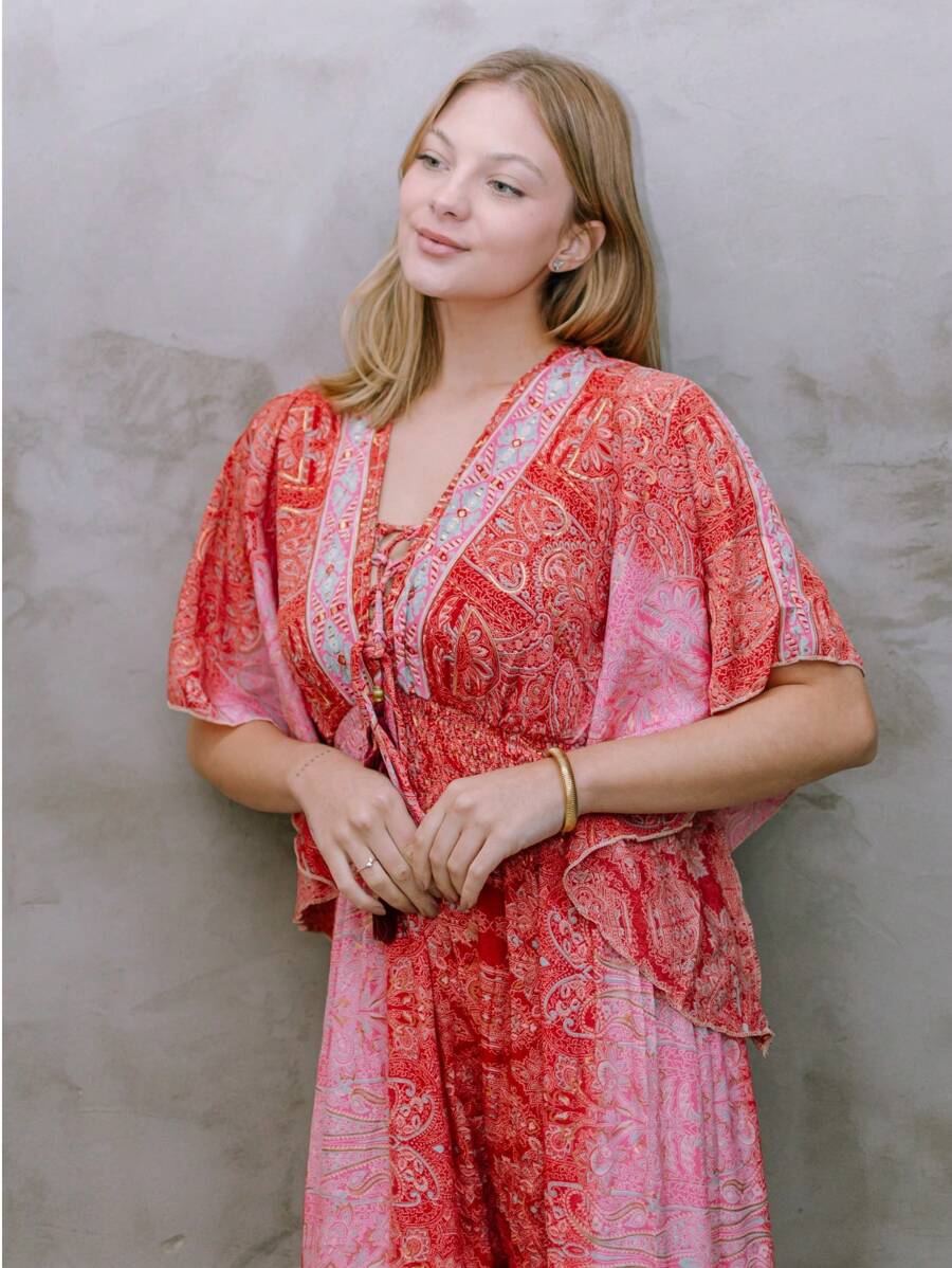 Vestido Fada Boêmia - Indra Moda Indiana