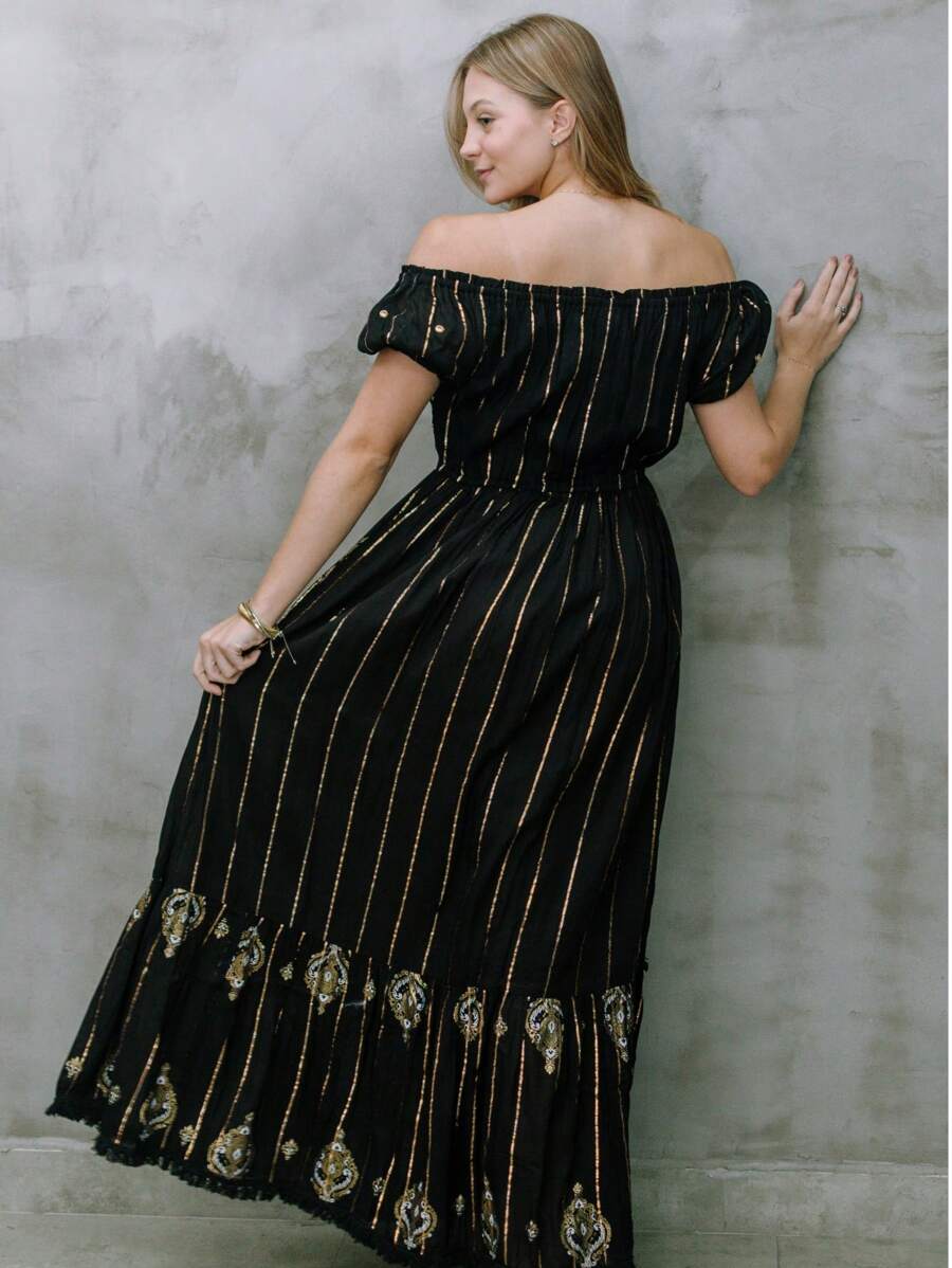 Vestido Glamour - Indra Moda Indiana