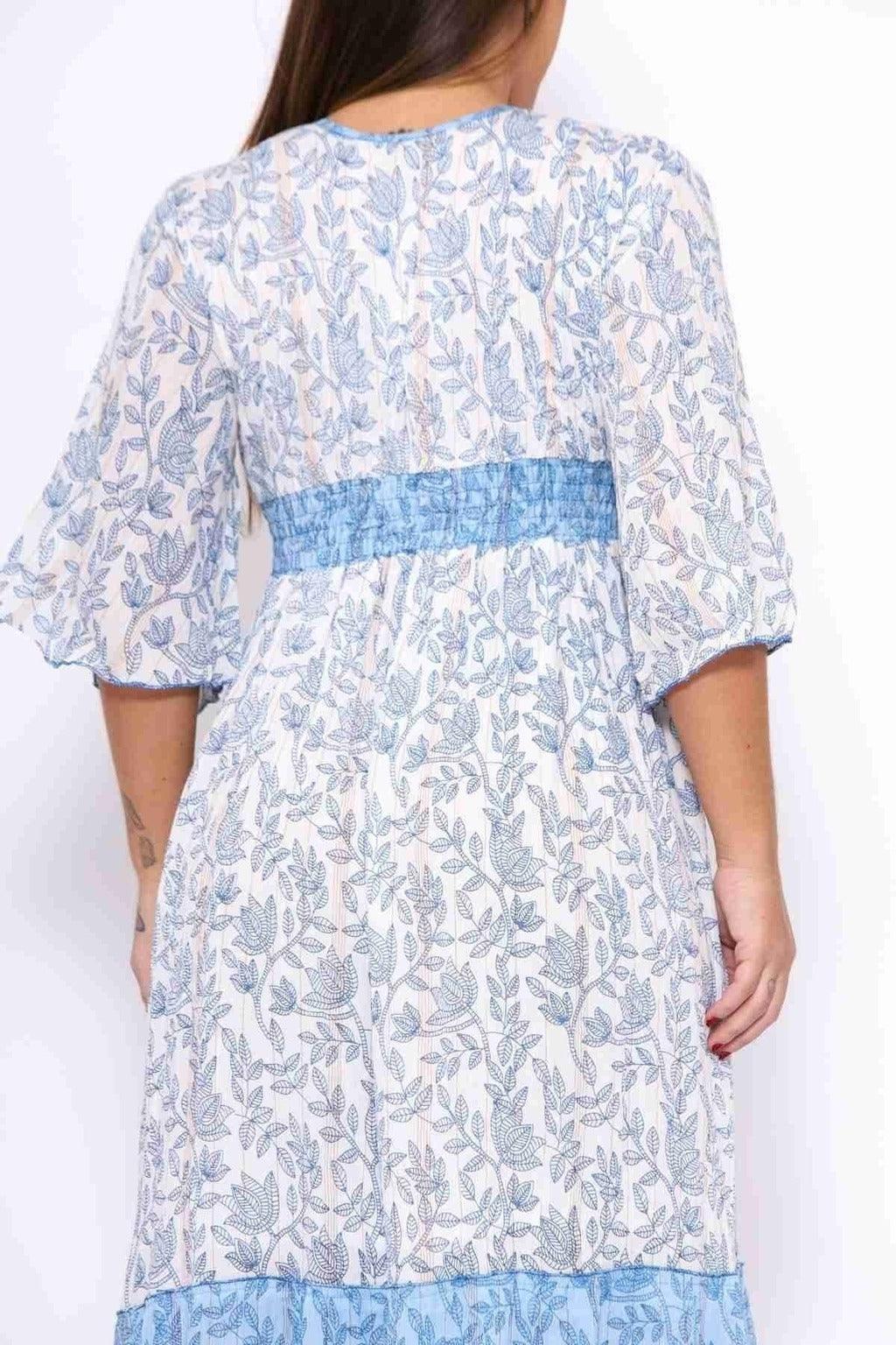 Vestido Longo Sonho Indiano Coleção Boho Premium - Indra Moda Indiana