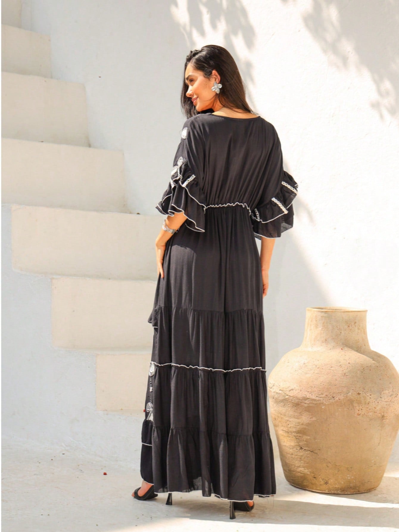 Vestido Noite Agatha - Indra Moda Indiana
