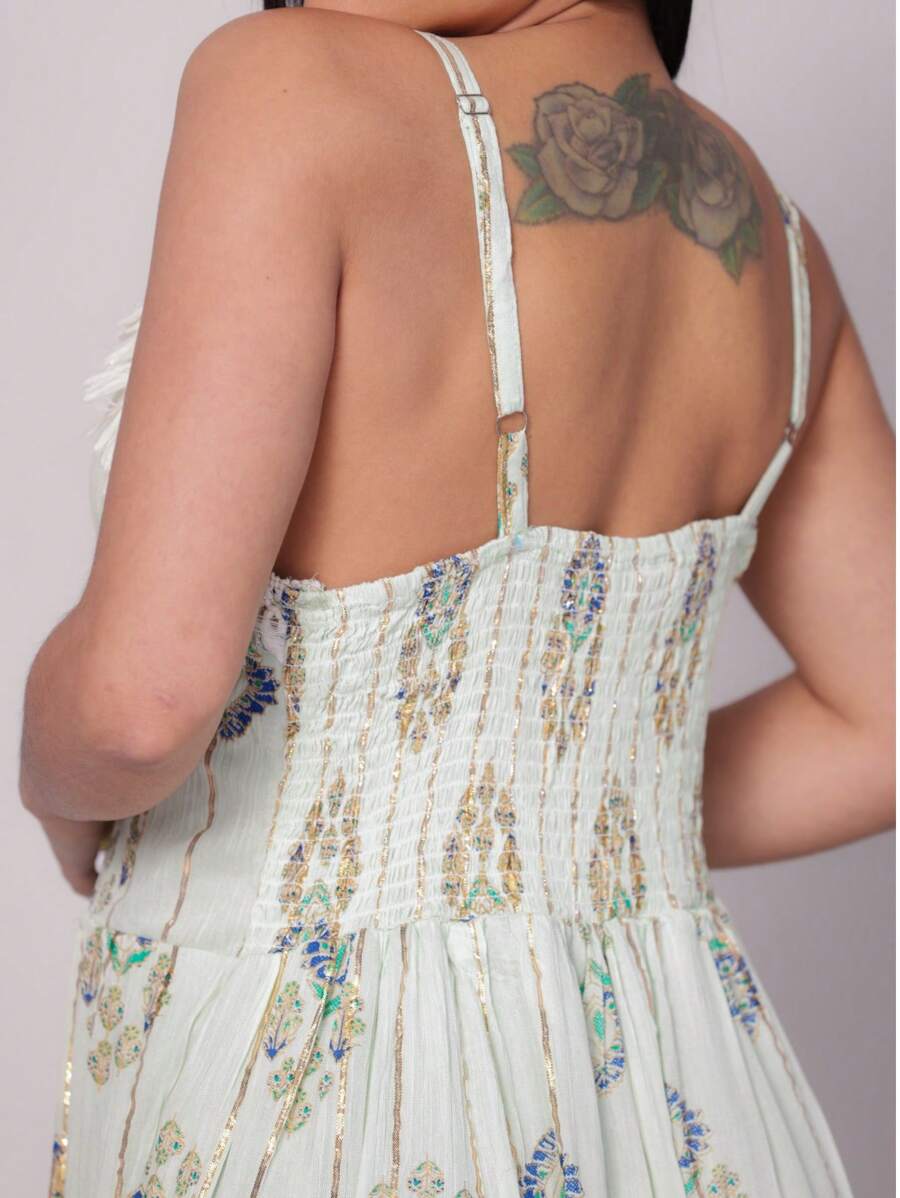 Vestido Noite Indiana - Indra Moda Indiana