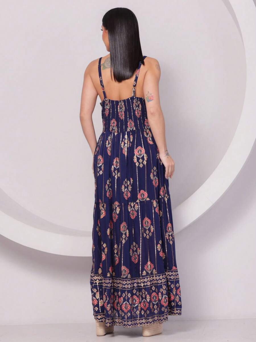 Vestido Noite Indiana - Indra Moda Indiana