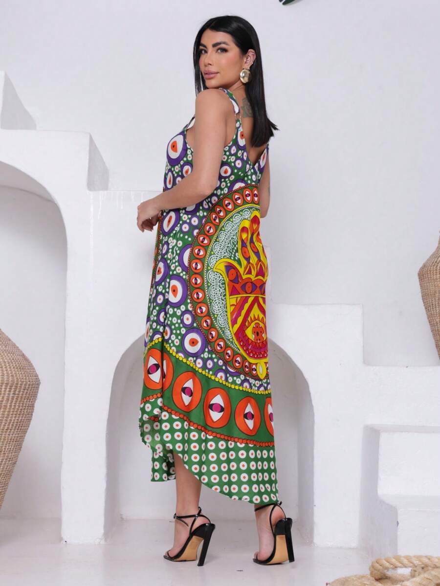 Vestido Trapézio Alegria - Indra Moda Indiana
