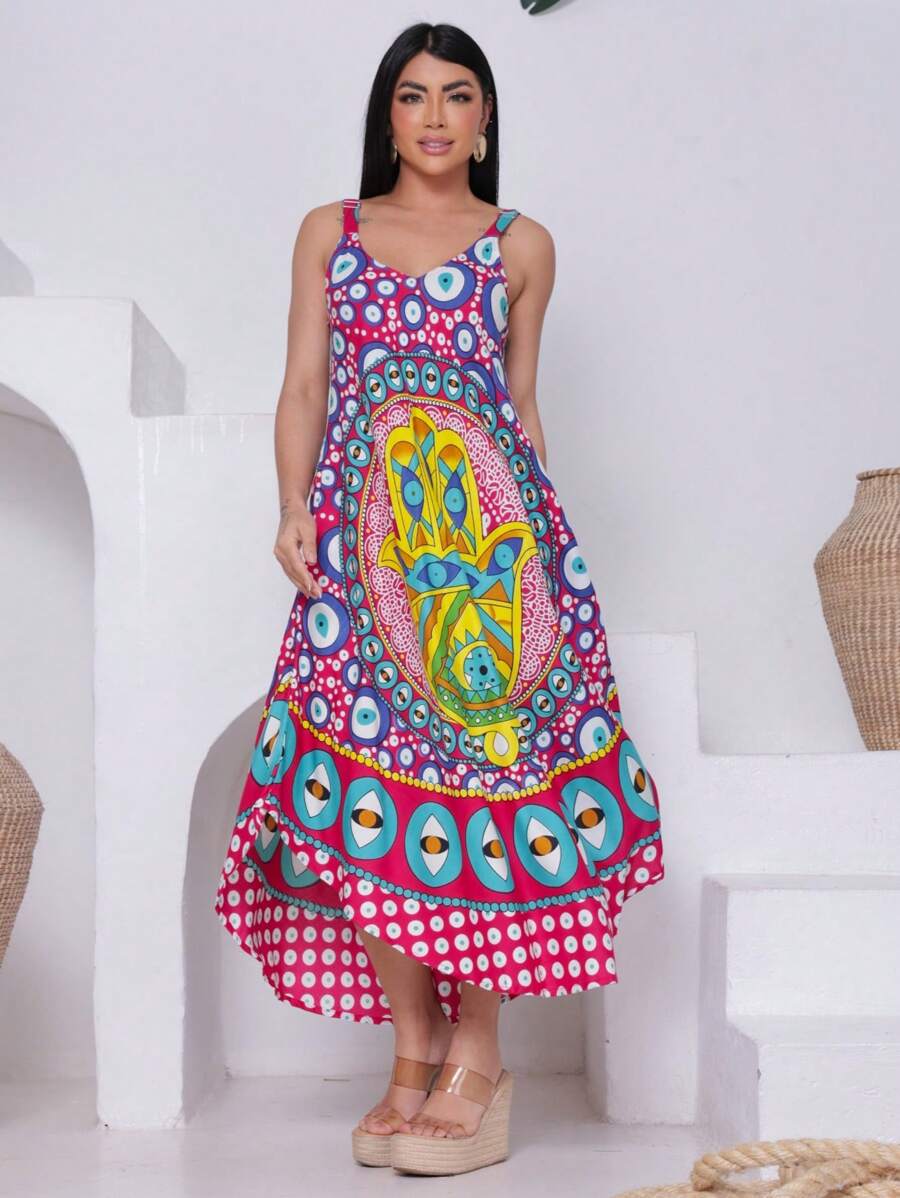 Vestido Trapézio Alegria - Indra Moda Indiana