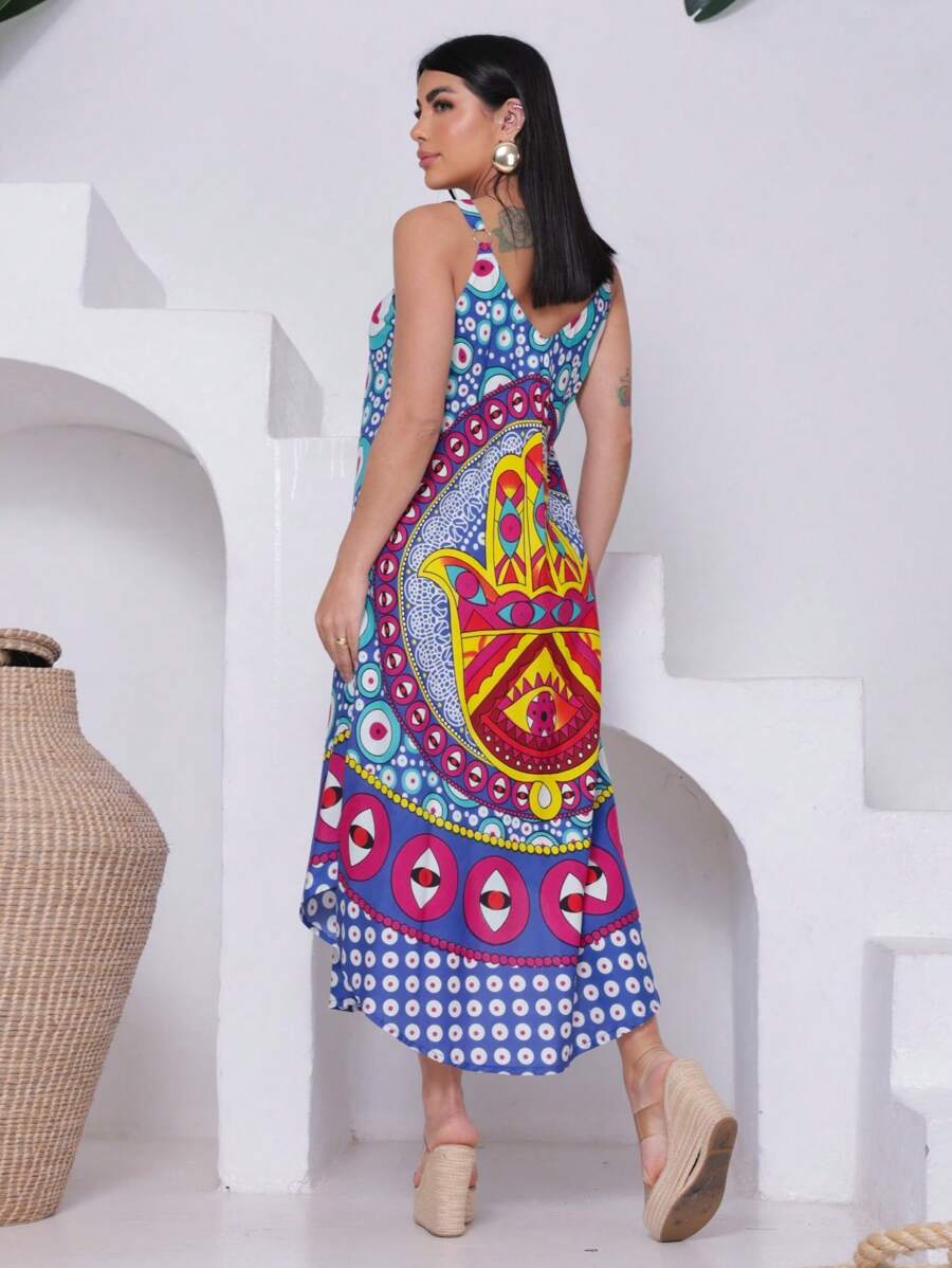 Vestido Trapézio Alegria - Indra Moda Indiana