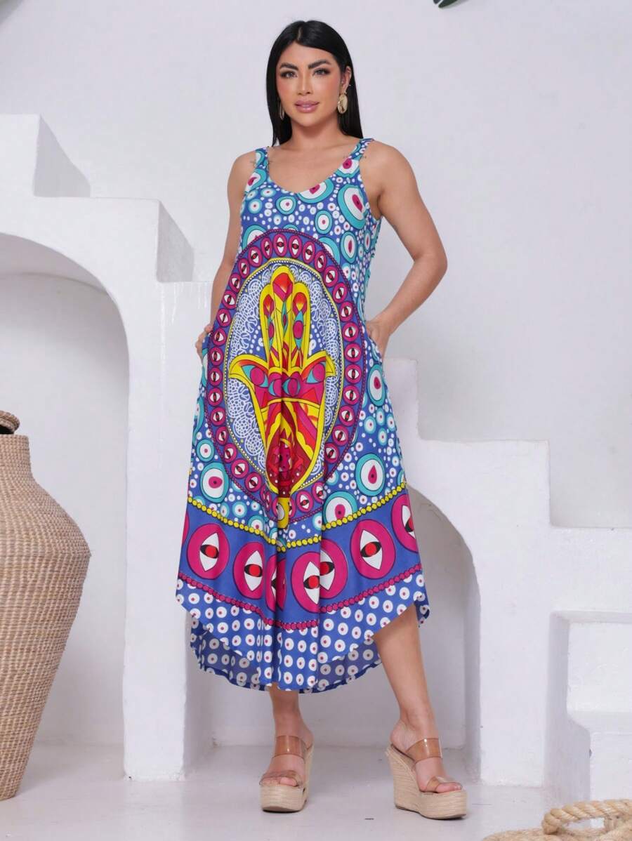 Vestido Trapézio Alegria - Indra Moda Indiana