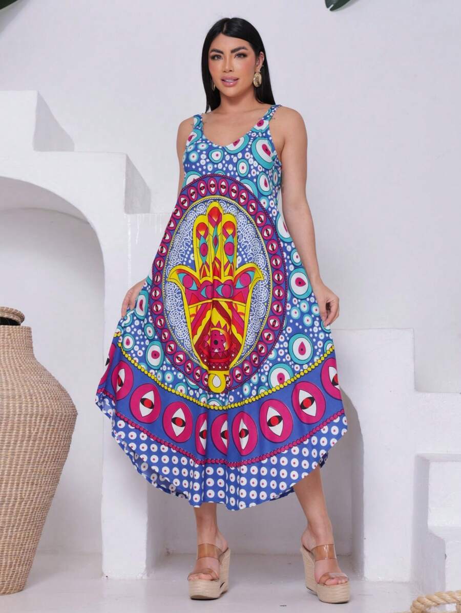 Vestido Trapézio Alegria - Indra Moda Indiana