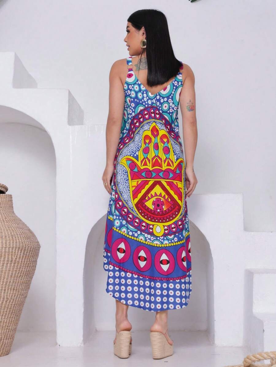 Vestido Trapézio Alegria - Indra Moda Indiana