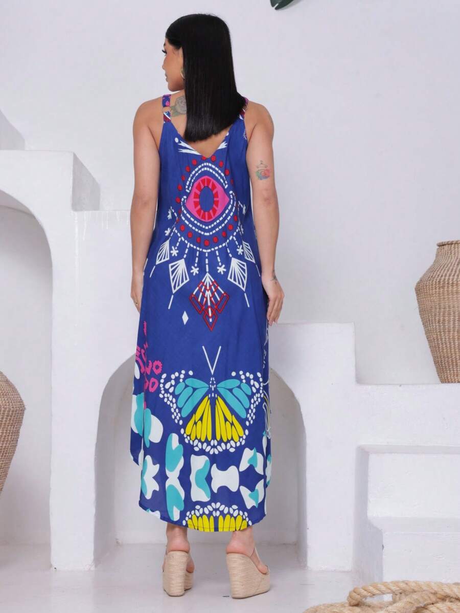 Vestido Trapézio Místico - Indra Moda Indiana