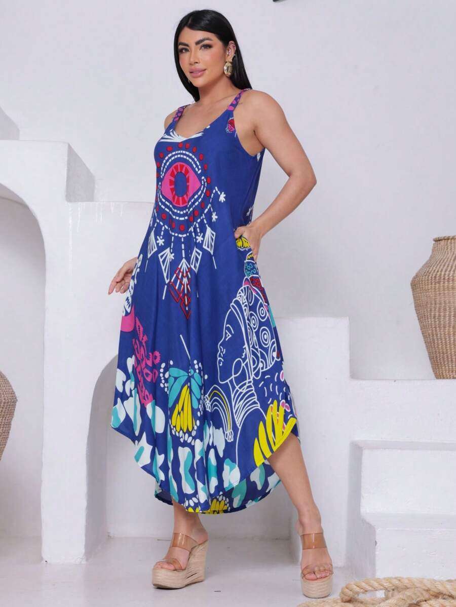 Vestido Trapézio Místico - Indra Moda Indiana