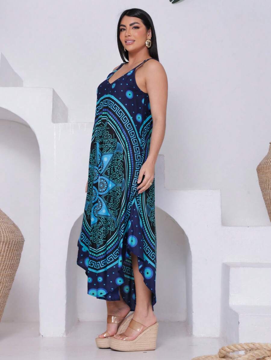 Vestido Trapézio Talismã - Indra Moda Indiana