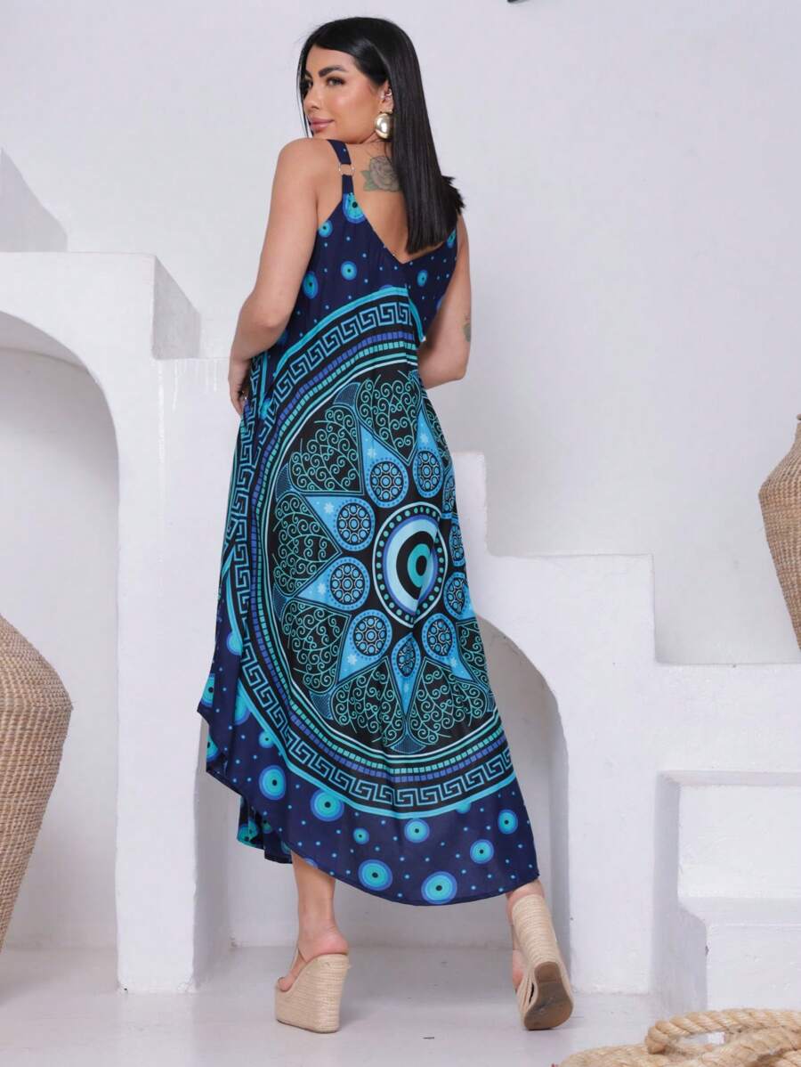Vestido Trapézio Talismã - Indra Moda Indiana
