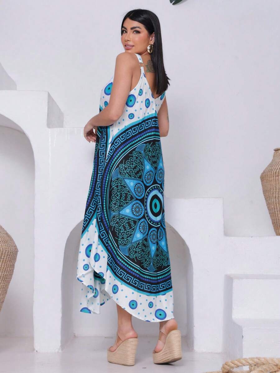 Vestido Trapézio Talismã - Indra Moda Indiana