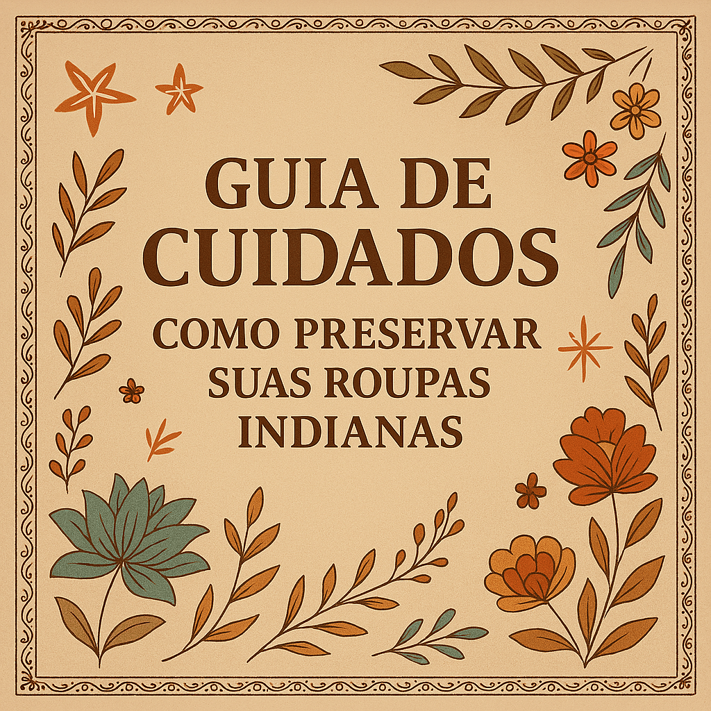 Guia de Cuidados: Como Preservar Suas Roupas Indianas - Indra Moda Indiana