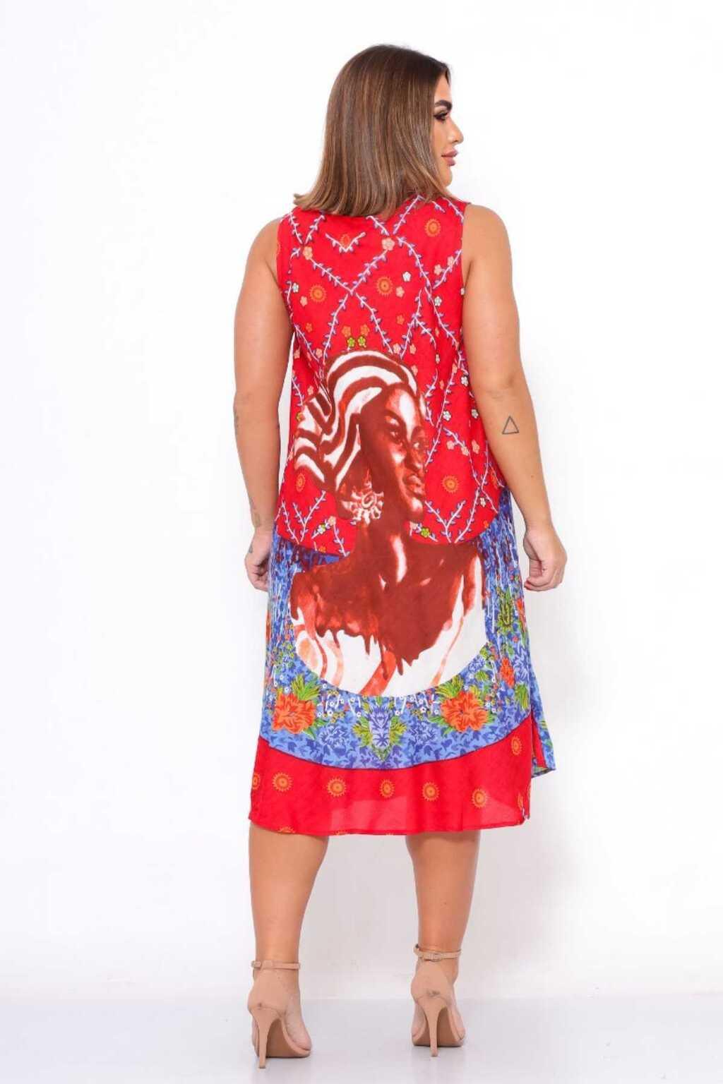 Vestido Trapézio Ajustável Vibe Indiana Ajustável