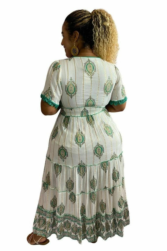Vestido Longo Luz do Luar Coleção Encanto Boho 1865