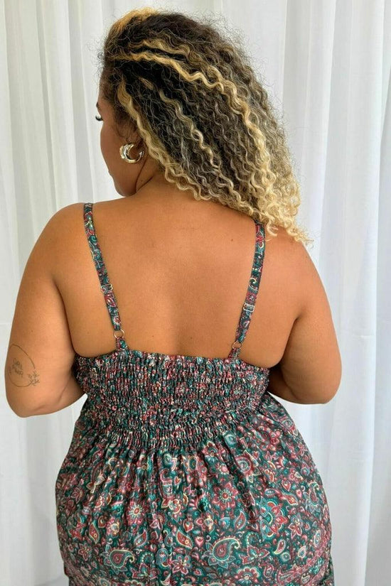 Vestido Longo Sintonia Indiana Coleção Encanto Boho 3900