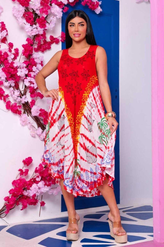 Vestido Trapézio Ajustável Luz de Kahina Alça Curta