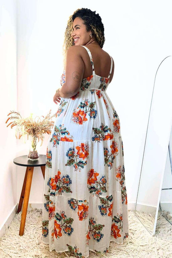 Vestido Longo Jardim Vibrante Coleção Alma Boho 2961