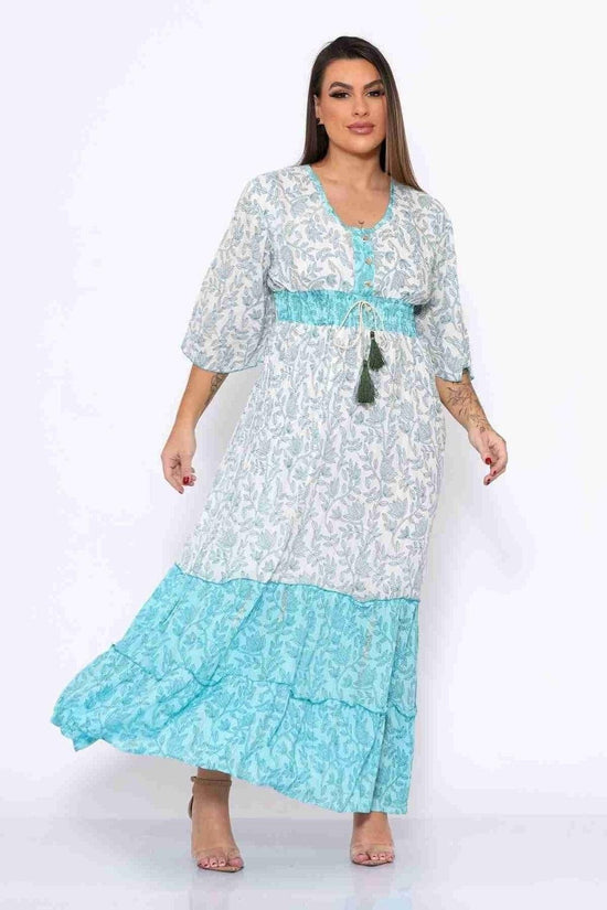 Vestido Longo Sonho Indiano Coleção Boho Premium 9123