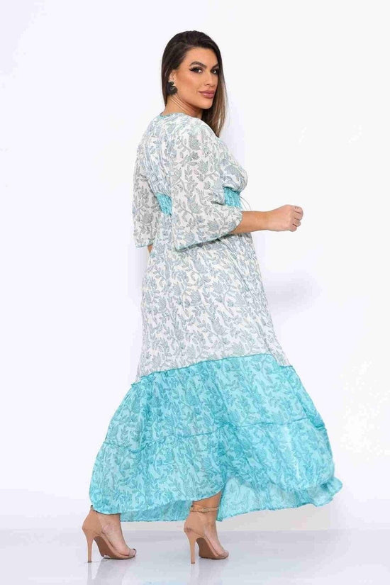 Vestido Longo Sonho Indiano Coleção Boho Premium 9123
