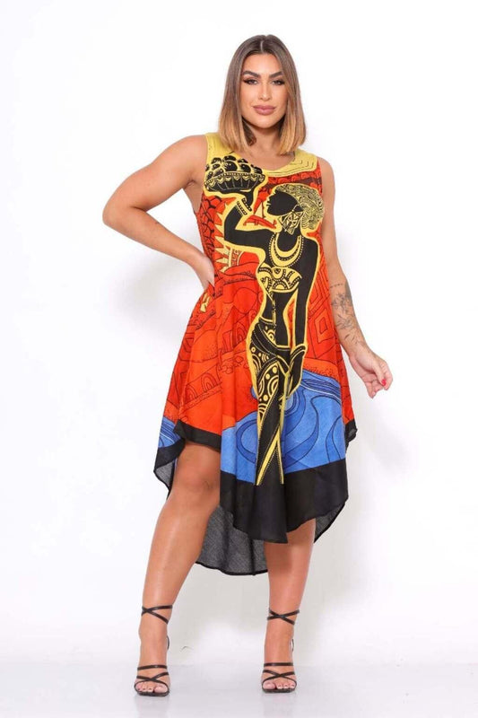 Vestido Trapézio Ajustável Vibe Nzinga Ajustável