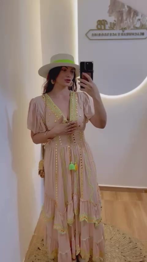 Kaftan Bordado Horizonte