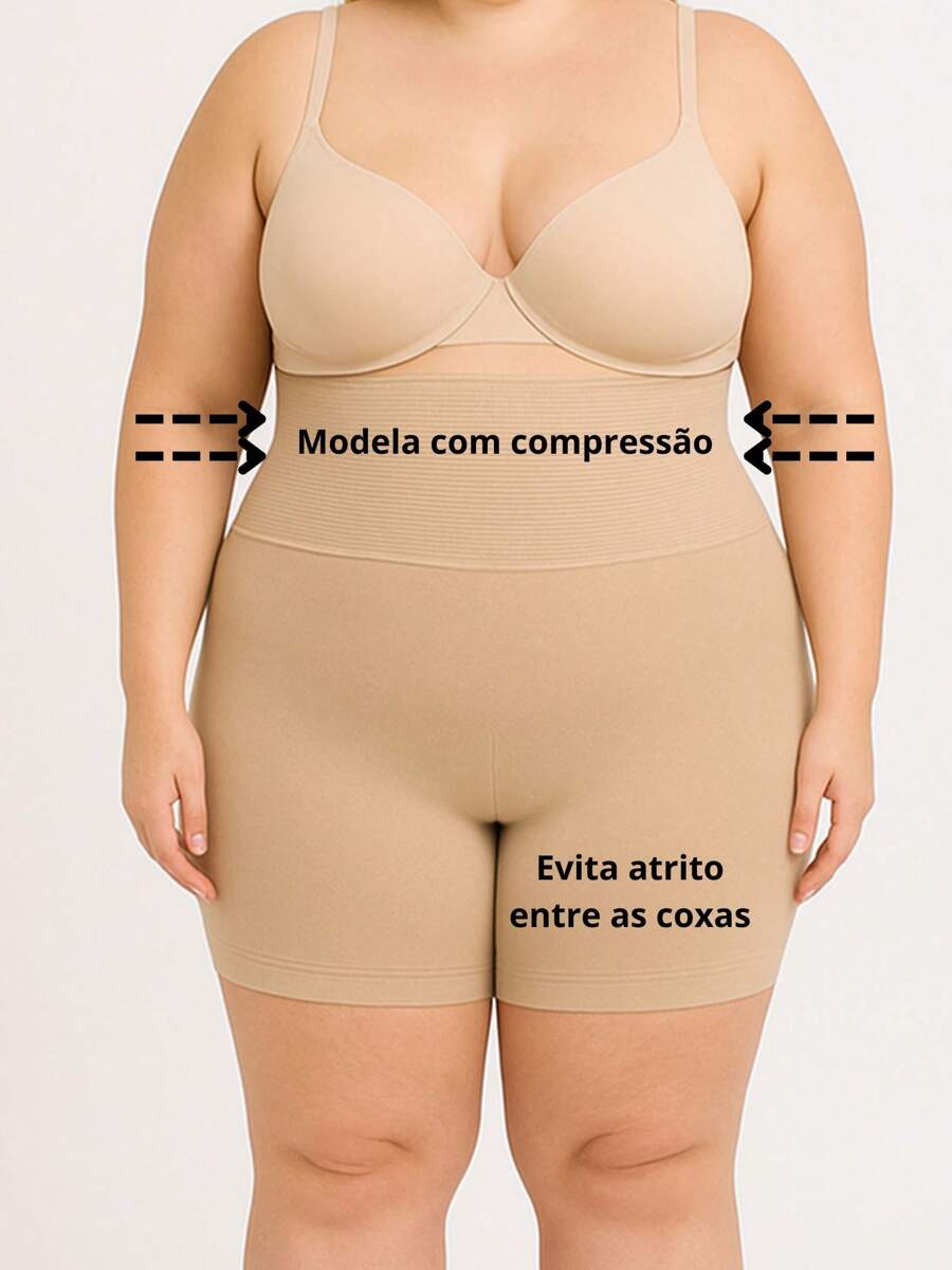 Cinta Modeladora Bermuda Confort - Indra Moda Indiana