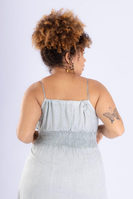 Vestido Longo Luz de Angra Bordado Viscose Coleção Premium 3828