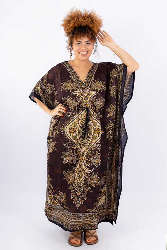 Kaftan Longa  - Estampa Aleatória