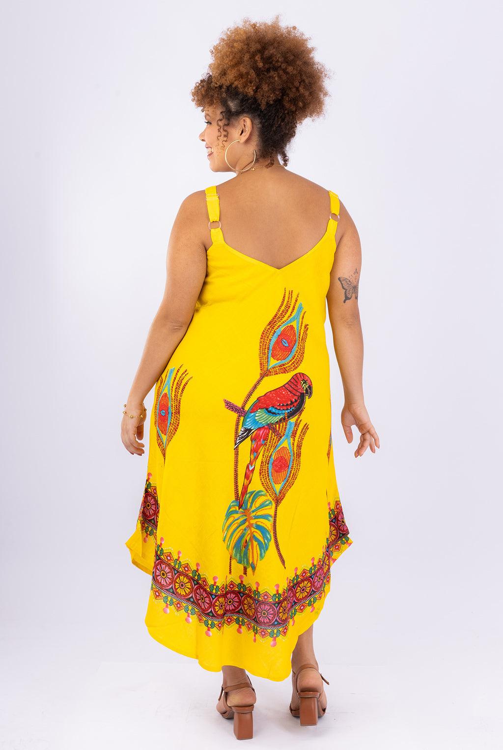 Vestido Trapézio Ajustável Espírito Silvestre Ajustável