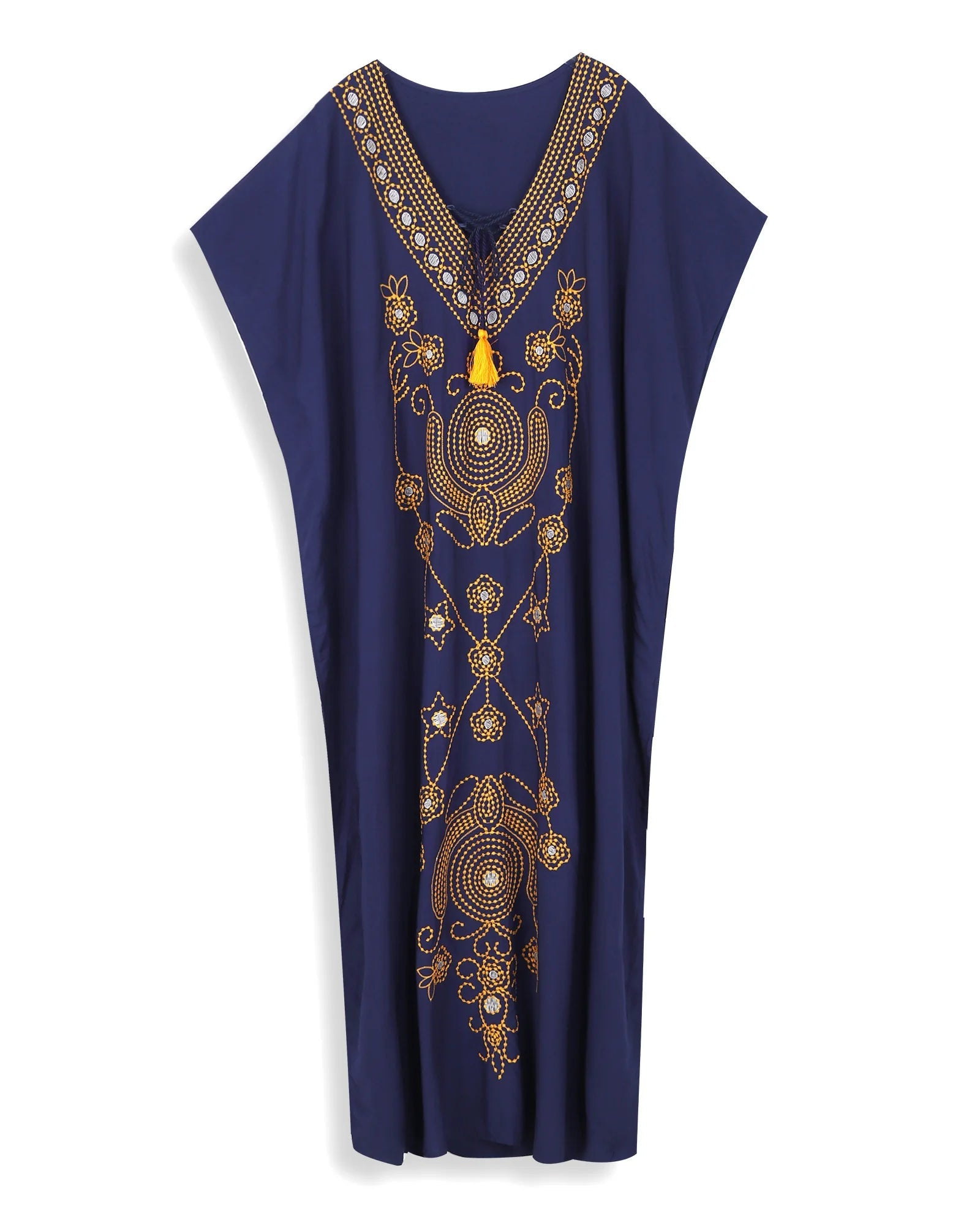 Kaftan Bordado Horizonte - Indra Moda Indiana