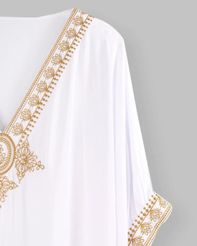 Kaftan Bordado Horizonte - Indra Moda Indiana