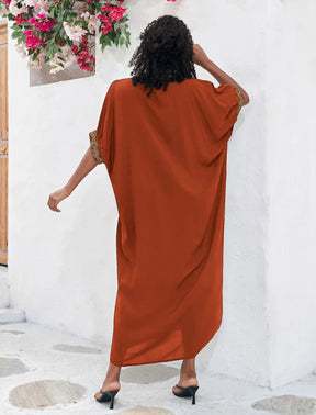 Kaftan Bordado Horizonte - Indra Moda Indiana