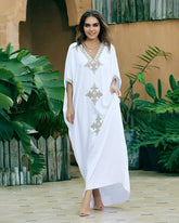 Kaftan Bordado Horizonte - Indra Moda Indiana