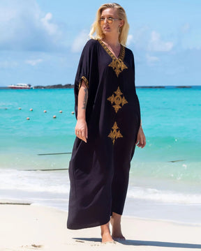 Kaftan Bordado Horizonte - Indra Moda Indiana