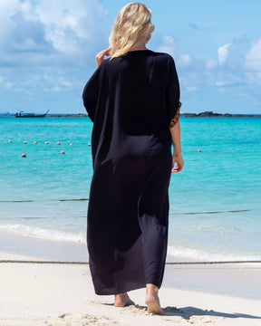 Kaftan Bordado Horizonte - Indra Moda Indiana