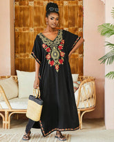 Kaftan Bordado Horizonte - Indra Moda Indiana