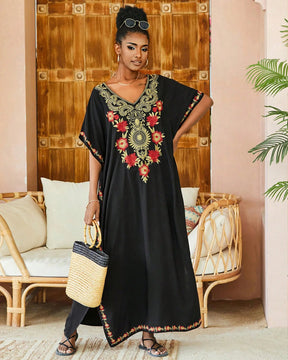 Kaftan Bordado Horizonte - Indra Moda Indiana
