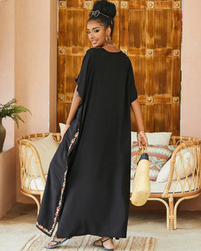 Kaftan Bordado Horizonte - Indra Moda Indiana