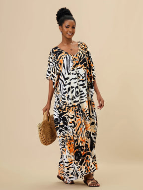 Kaftan Elegance Safari - Indra Moda Indiana